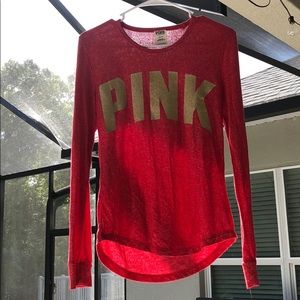 Pink Branded Sleepwear Shirt
